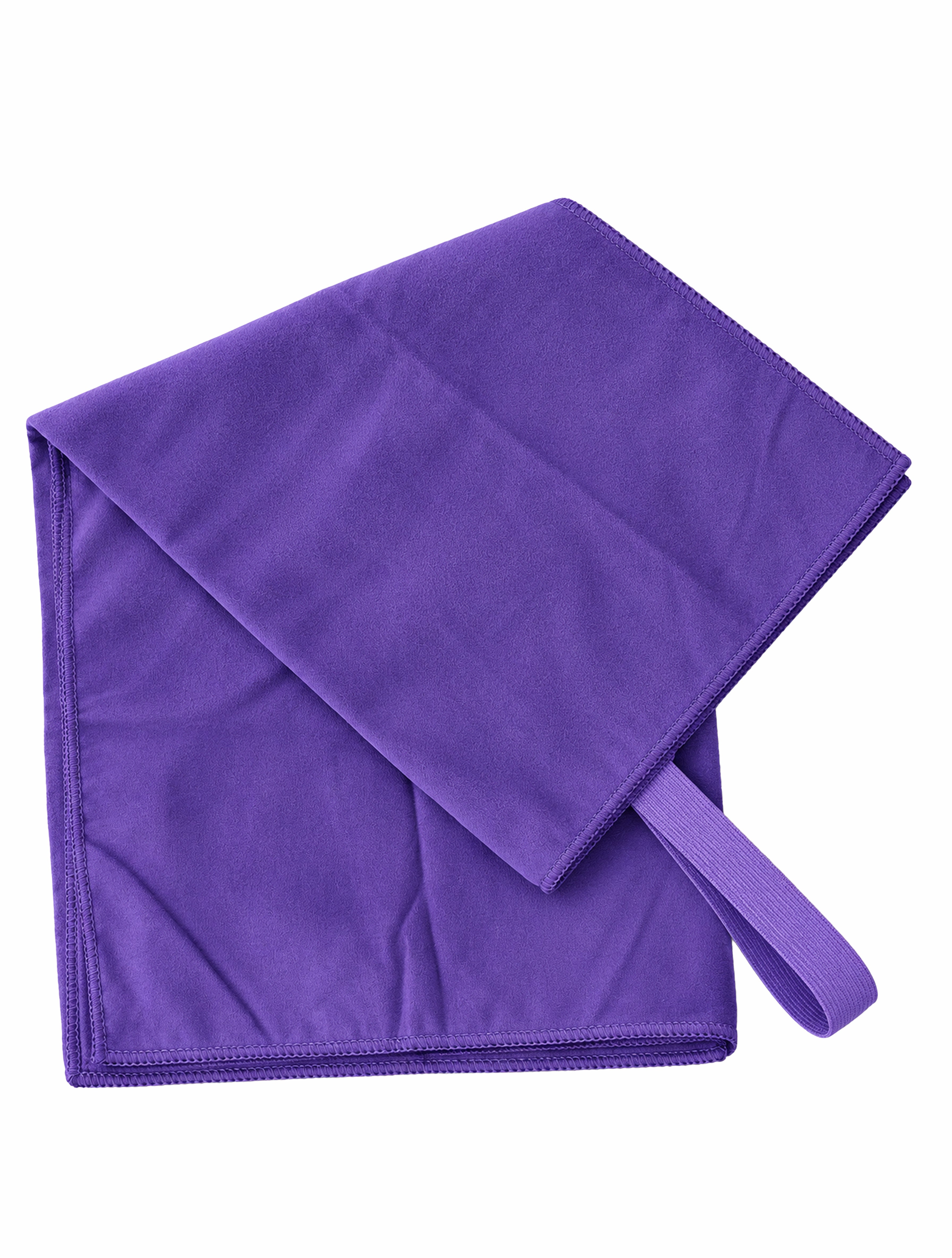 Toalla de microfibra chica 100 cm x 50 cm morado