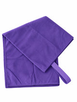 Toalla de microfibra chica 100 cm x 50 cm morado