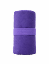 Toalla de microfibra chica 100 cm x 50 cm morado