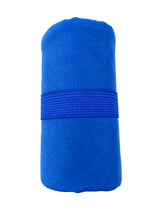 Toalla de microfibra chica 100 x 50 cm azul
