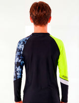 Polera niño protección UV verde