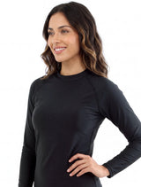 Polera mujer protección UV negro