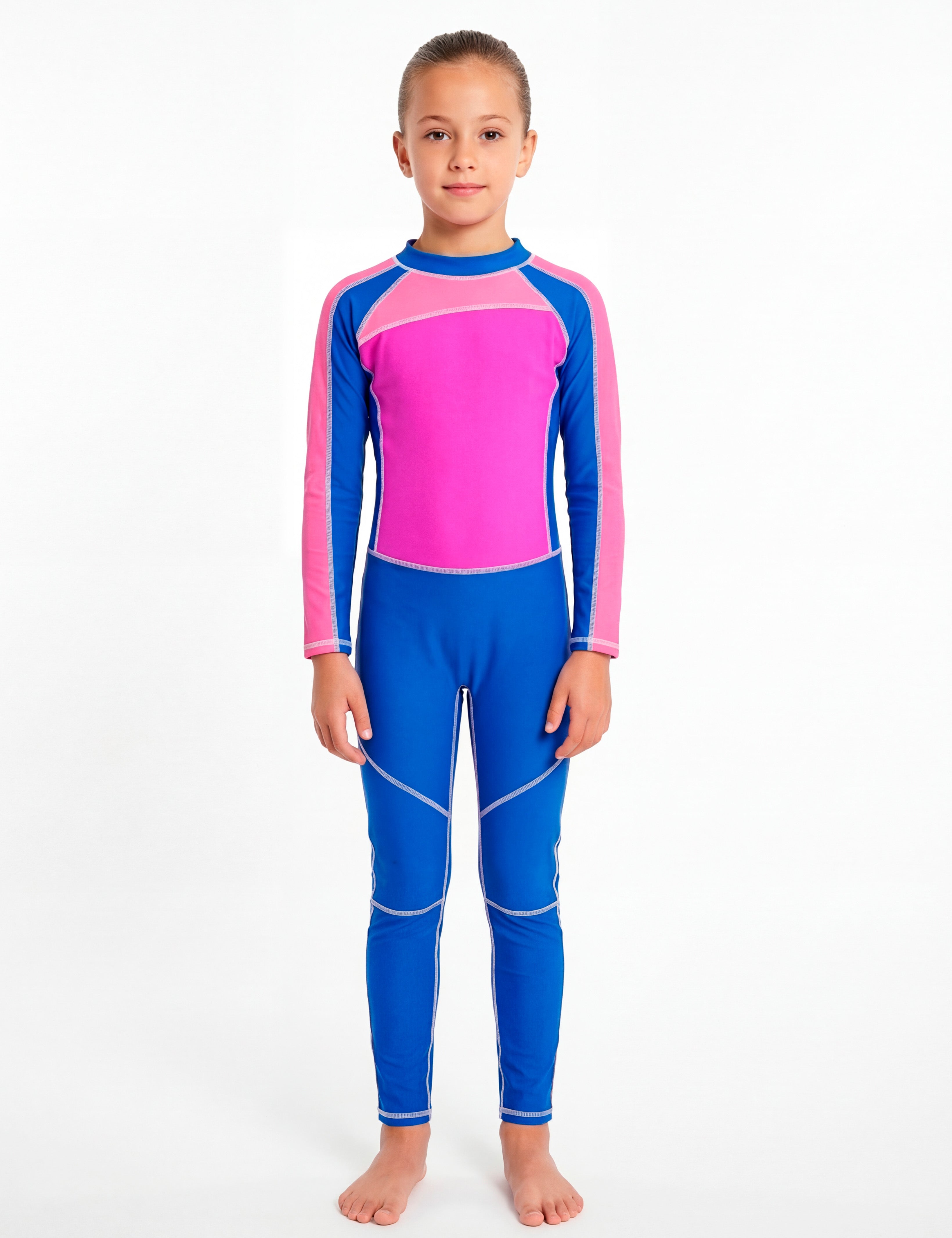 Enterito para niña fucsia