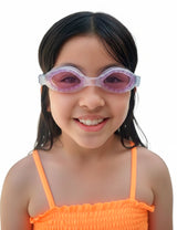 Lentes de natación morado para niño