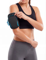 Bolso de brazo celeste