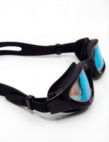 Lentes de natación espejados negro