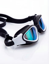 Lentes de natación espejados blanco