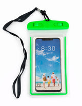 Estuche a prueba de agua verde