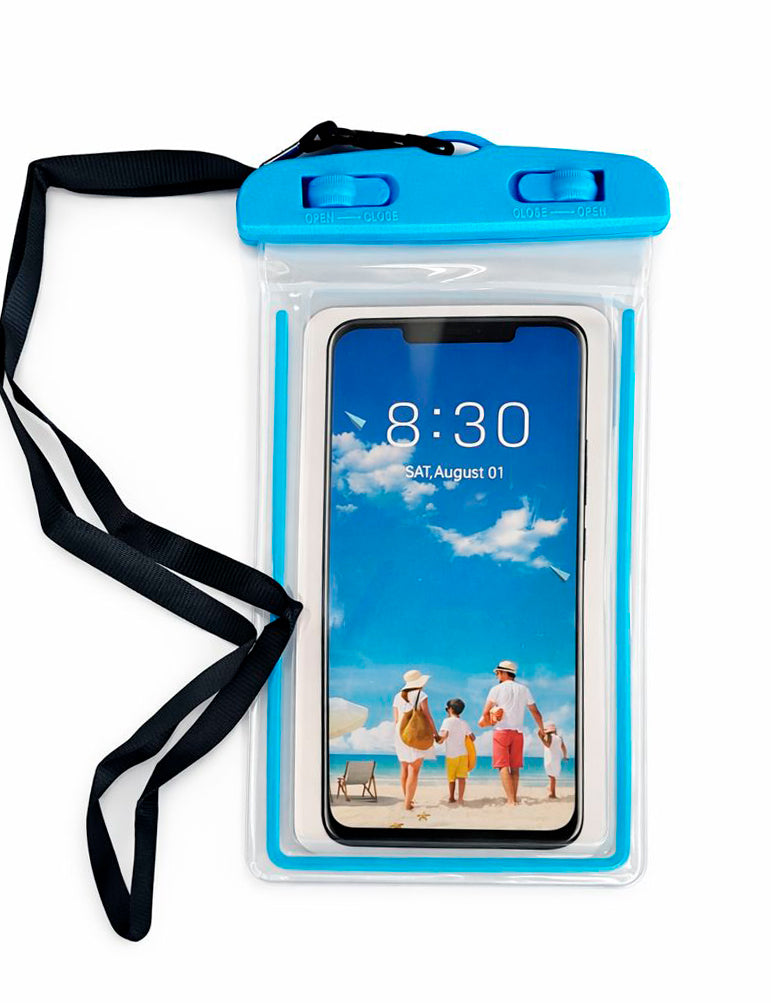 Bolsa a prueba de agua azul