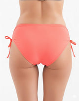 Bikini calzón ajustable caderas coral