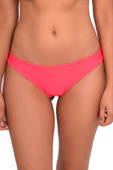 Bikini calzón tanga costura invisible color sandia