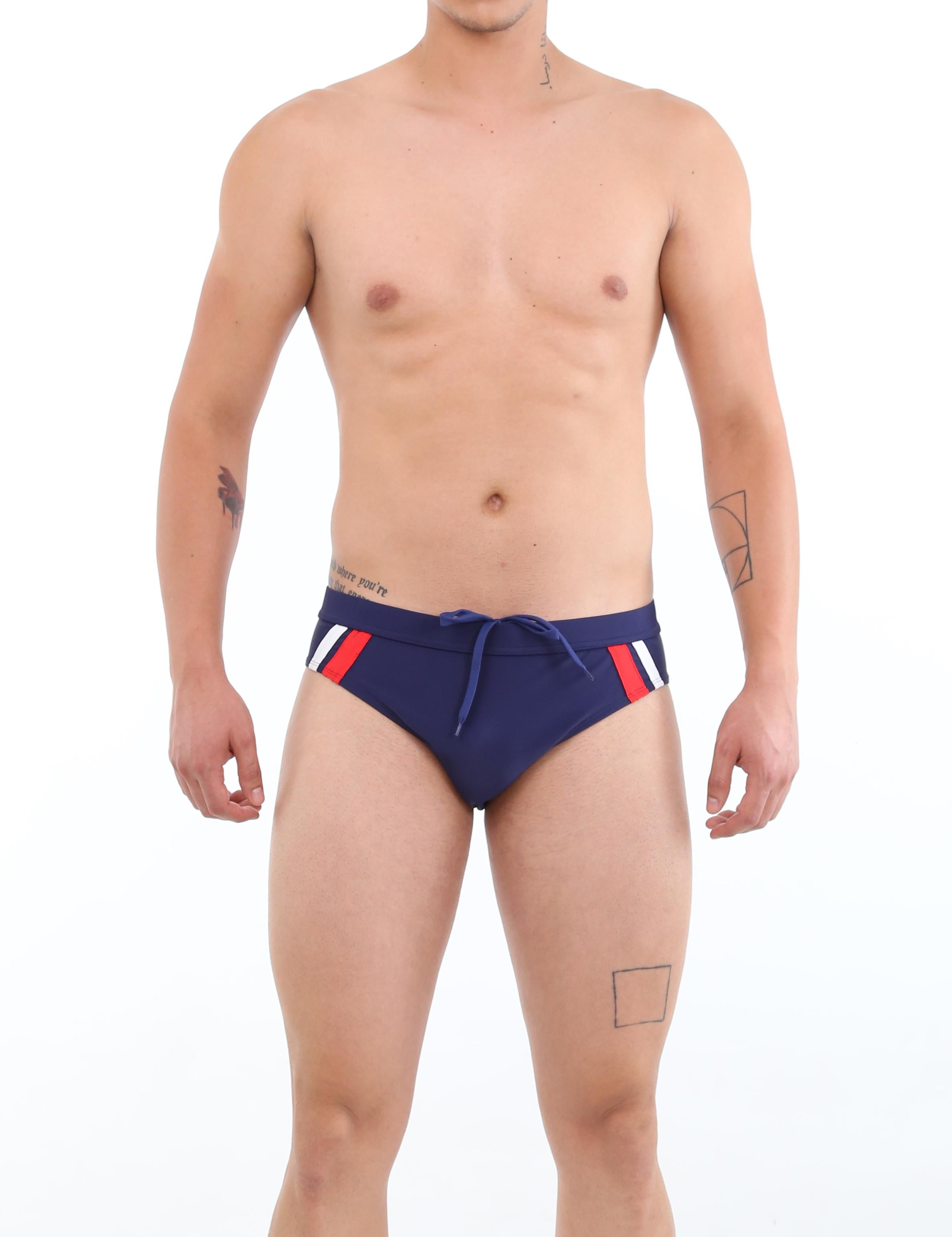 Zunga azul marino para hombres