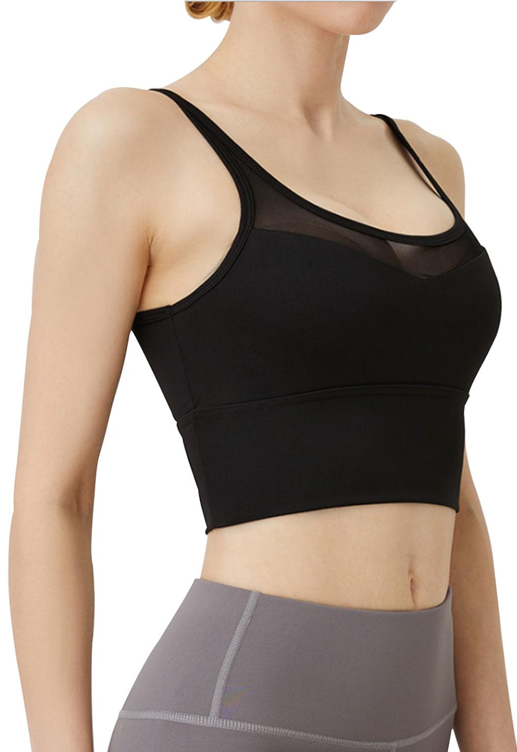 Peto deportivo con transparencia negro