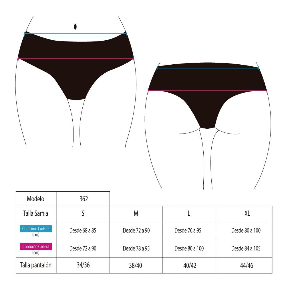 Green sheer bikini briefs