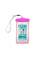 Estuche a prueba de agua fucsia