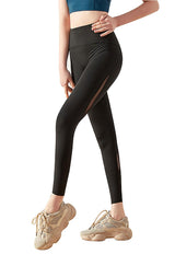 Calza corte con malla negra