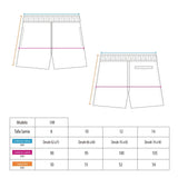 Short bermuda estampado naranja para niño