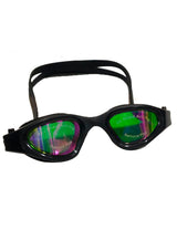 Lentes de natación espejados verde