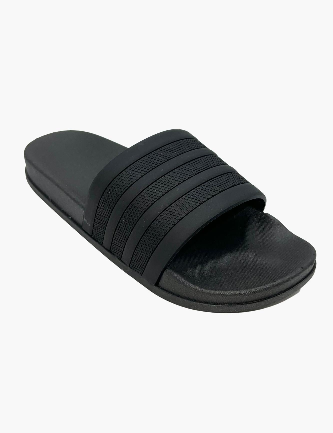 Sandalias mujer goma negras
