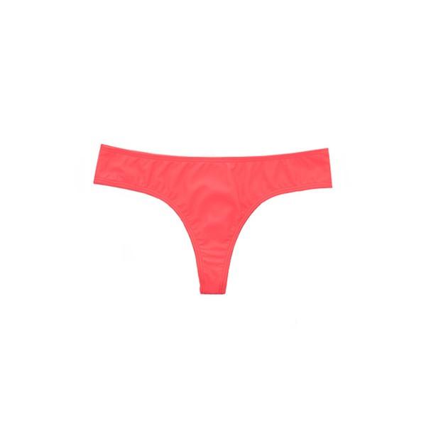 Orange bikini panties with thongs