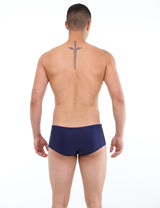 Navy blue men's swimsuit 