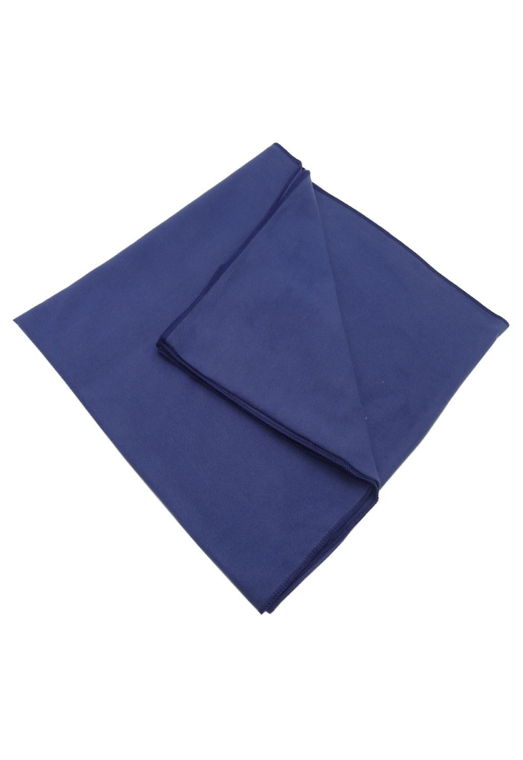 Toalla de microfibra mediana 150x75 cm azul marino