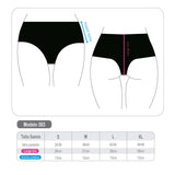 Bikini pin up reversible estampado beige