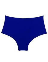 Bikini pin up reversible estampado azul