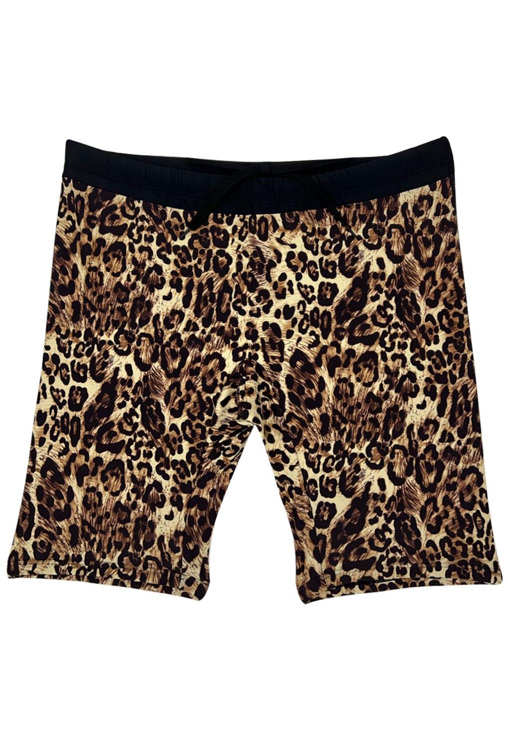 Calza biker animal print