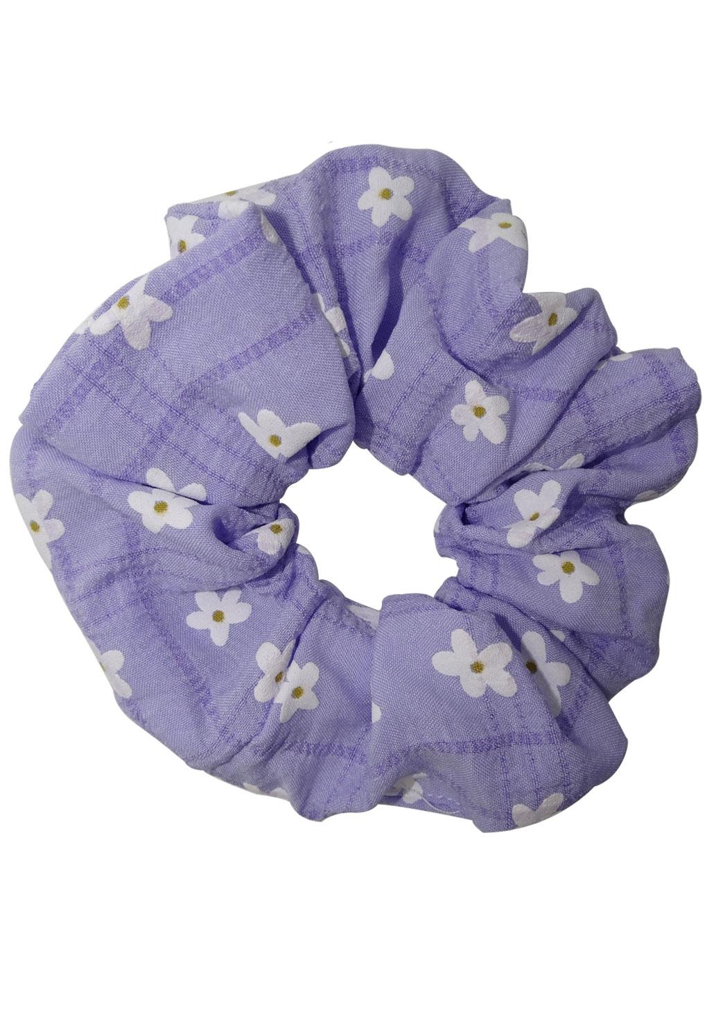 Colet con flores morado