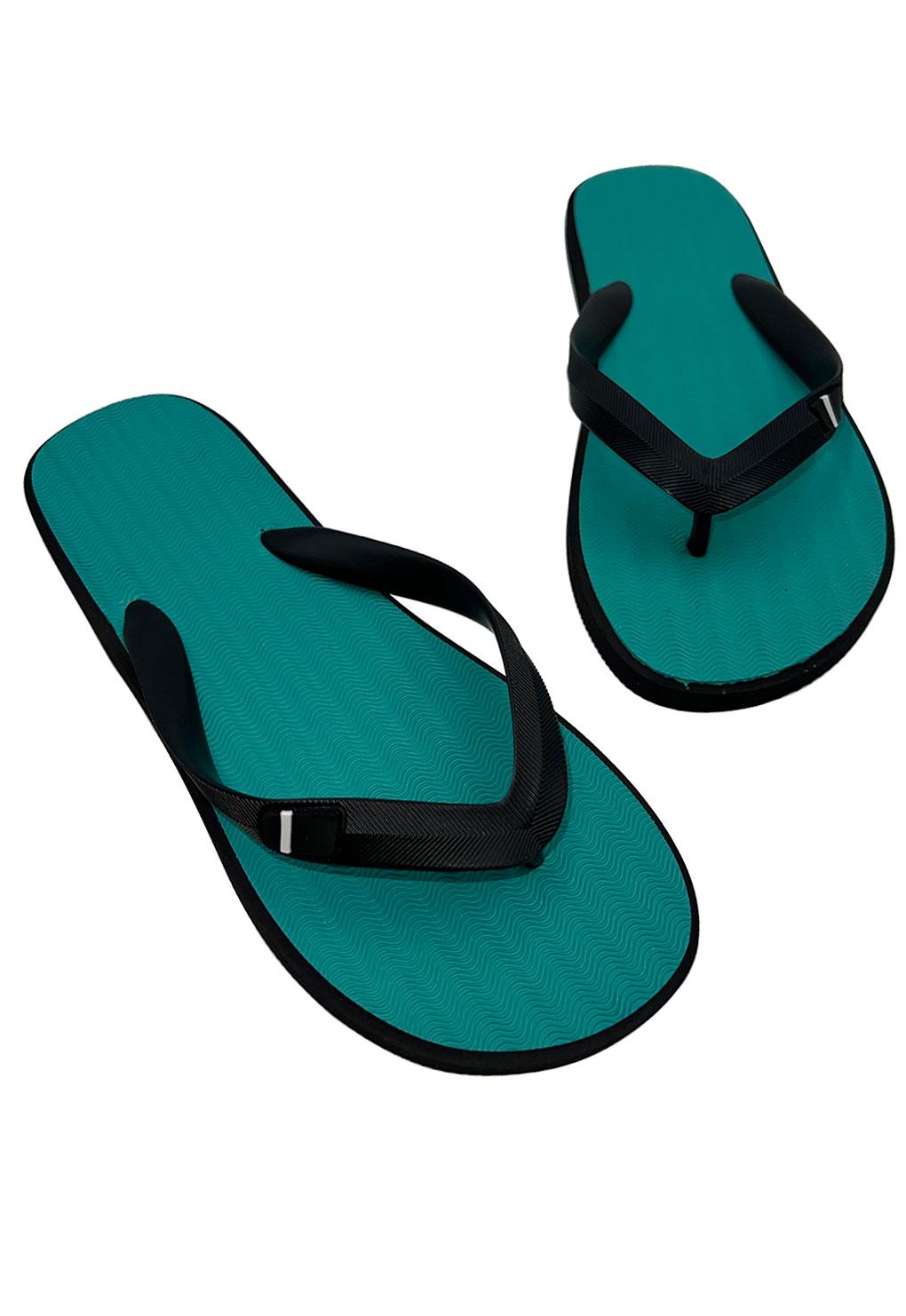 Sandalias para hombre verde