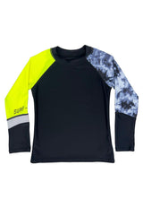 Polera niño protección UV verde