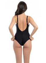 Traje de baño enterito con cheeky negro