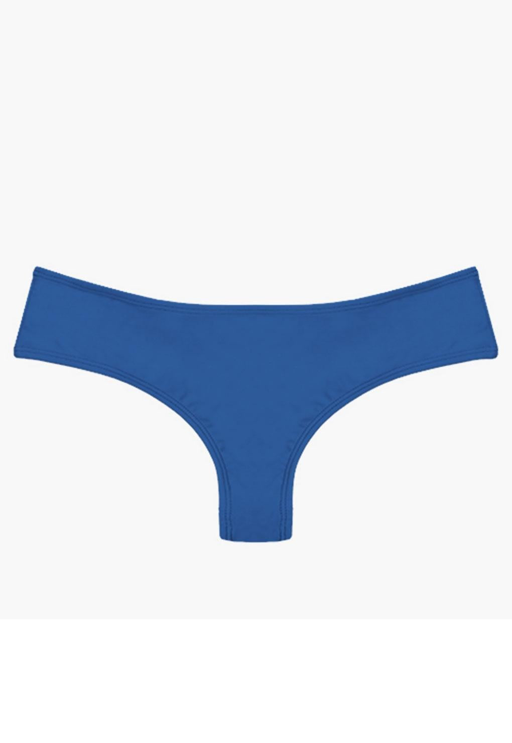 Bikini calzón culote tanga azul