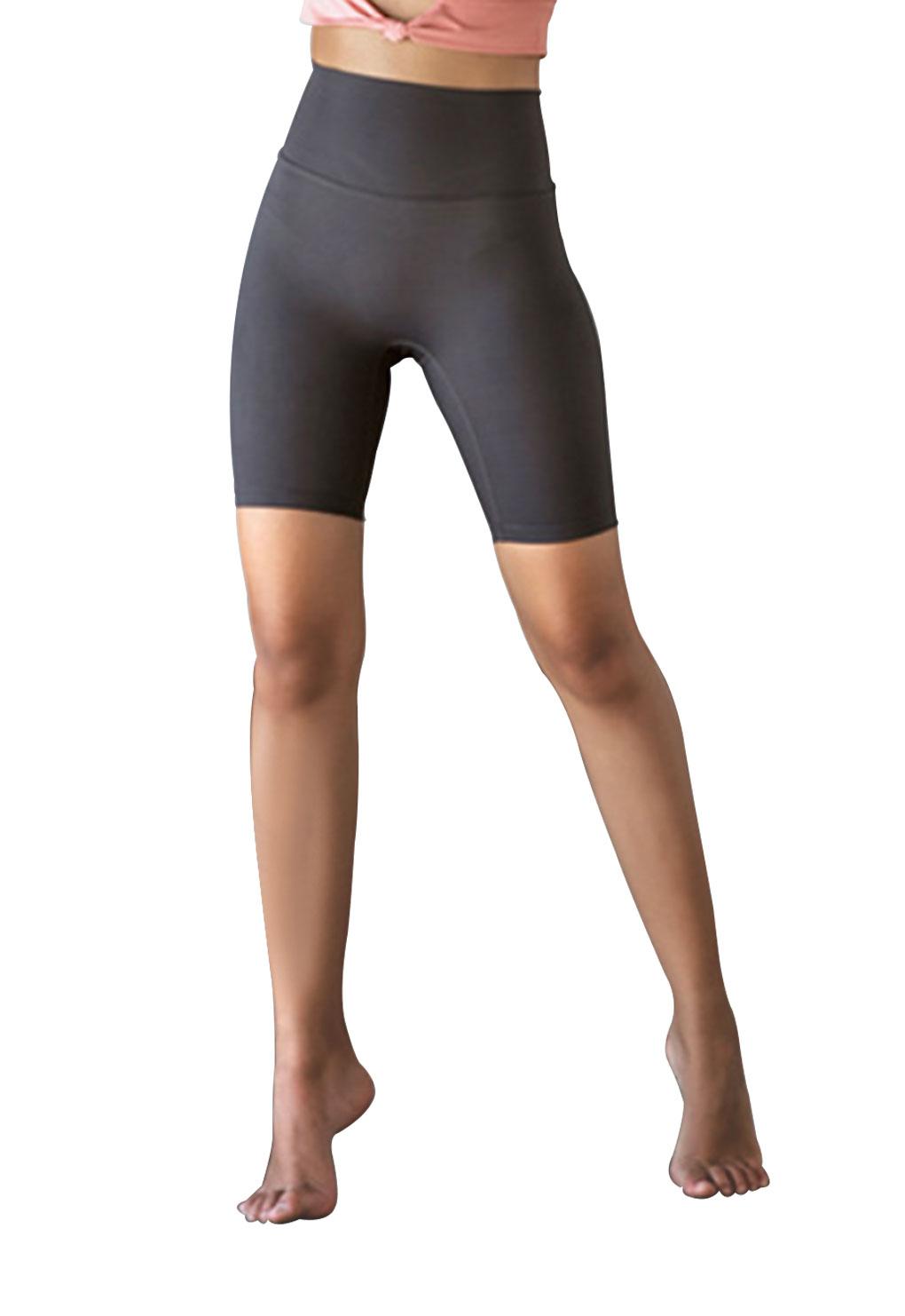 Calza Biker Efecto Push Up Gris Azulado