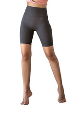 Calza Biker Efecto Push Up Gris Azulado