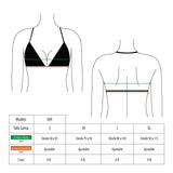 Classic beige triangle bikini