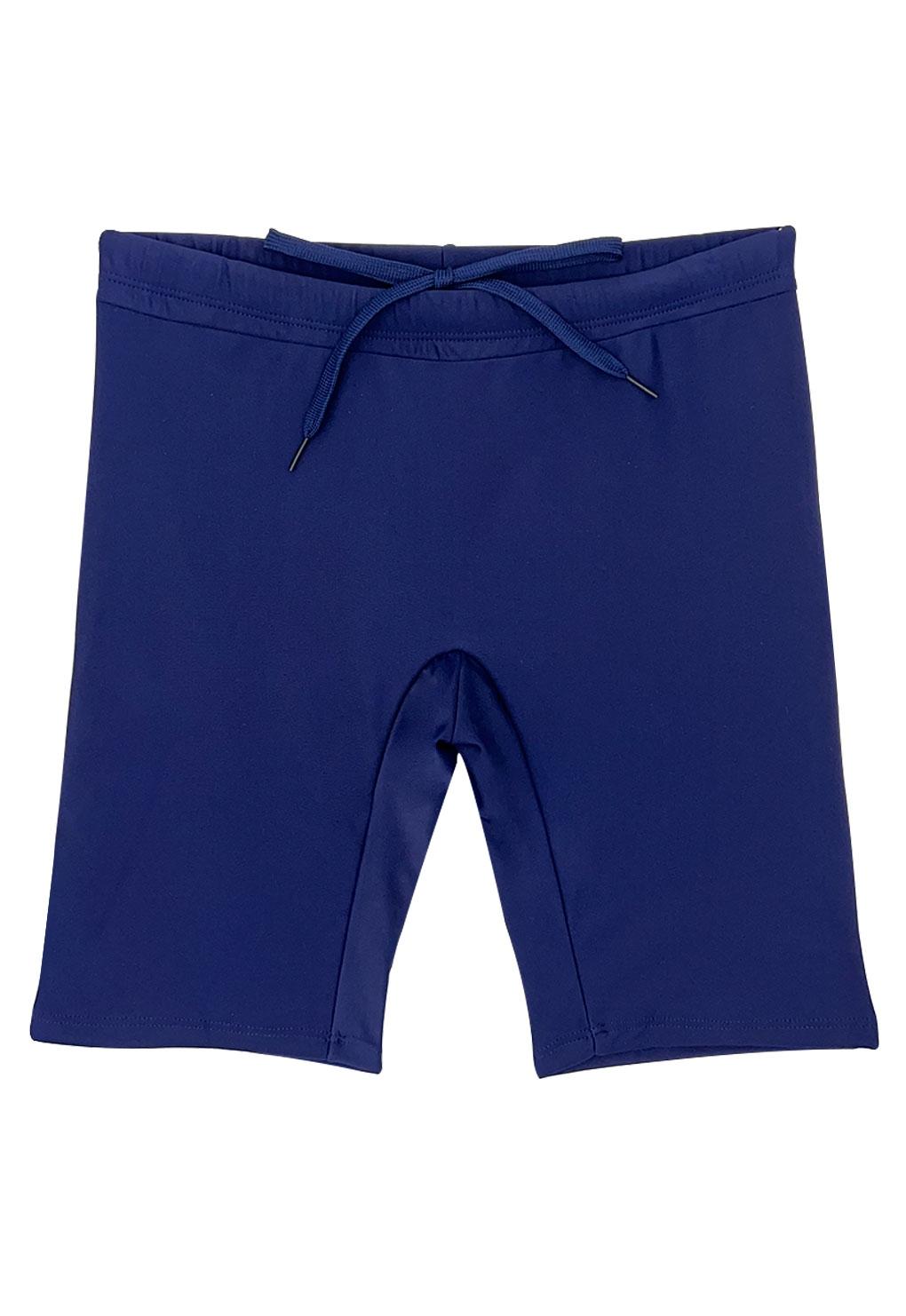 Calza biker azul marino