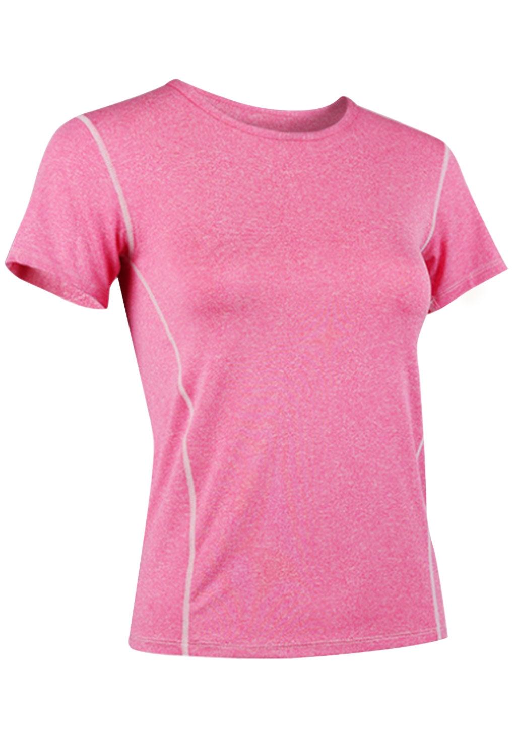 Polera deportiva básica rosada