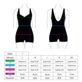 Traje de baño Deportivo media pierna color turquesa