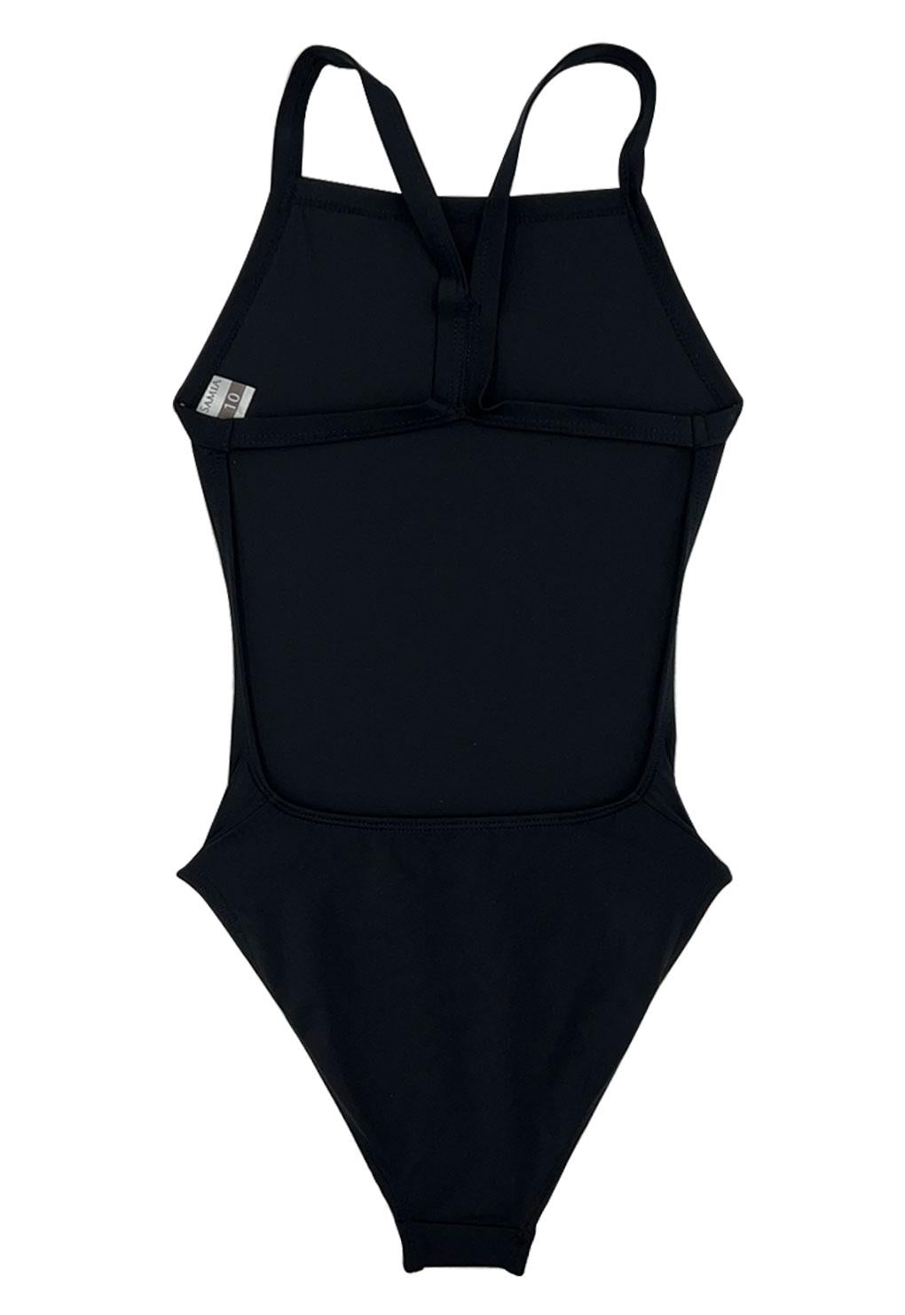 Competition sports shoe for girls in black