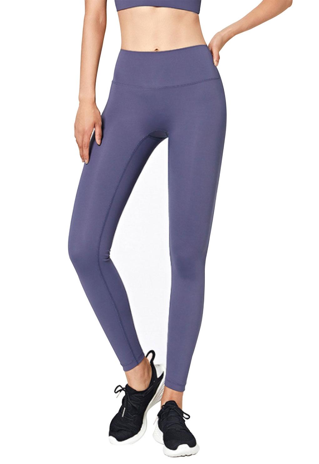 Calza sin costura delantera verde