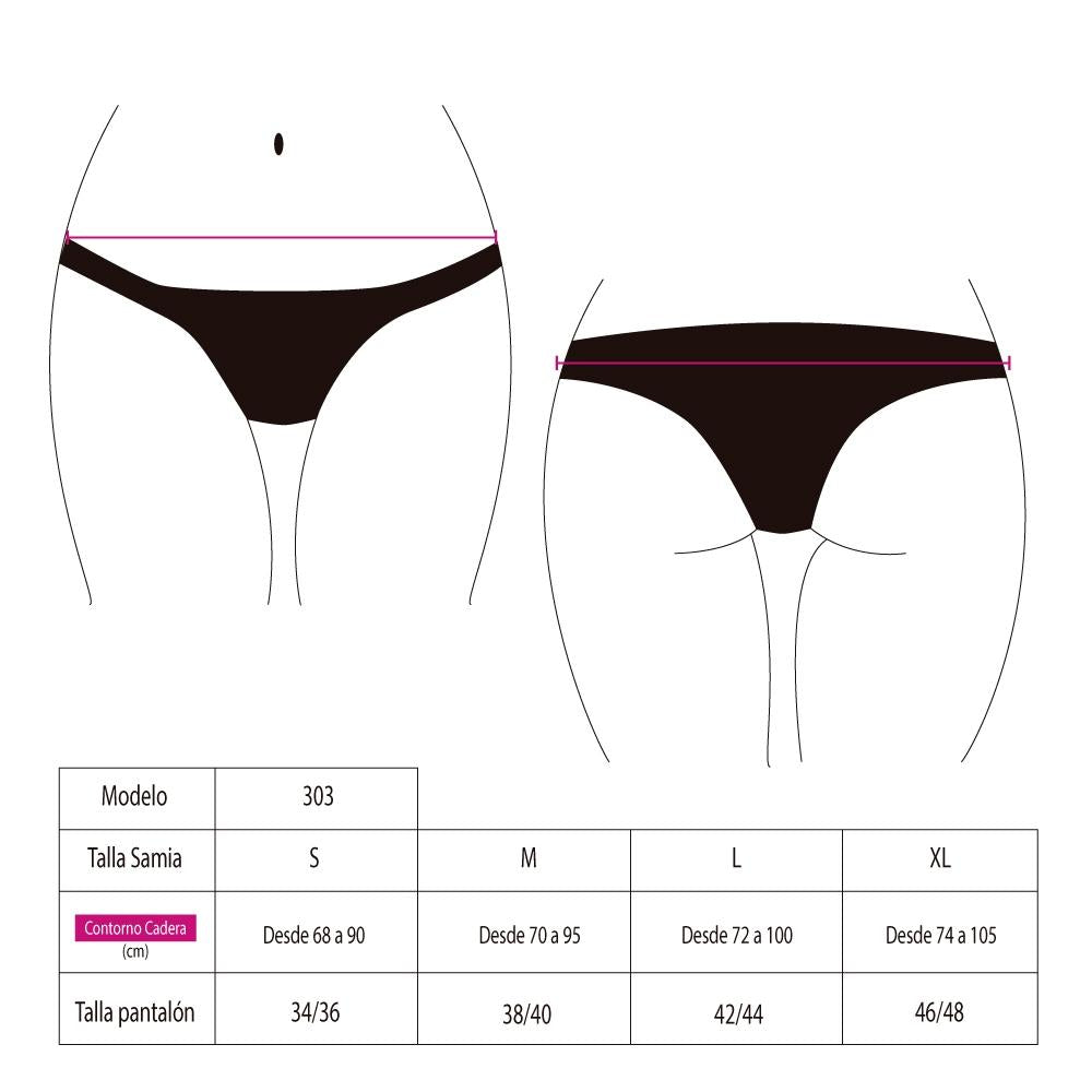 Bikini culote tanga animal print brillante