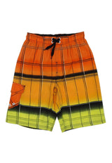 Short bermuda estampado naranja para niño
