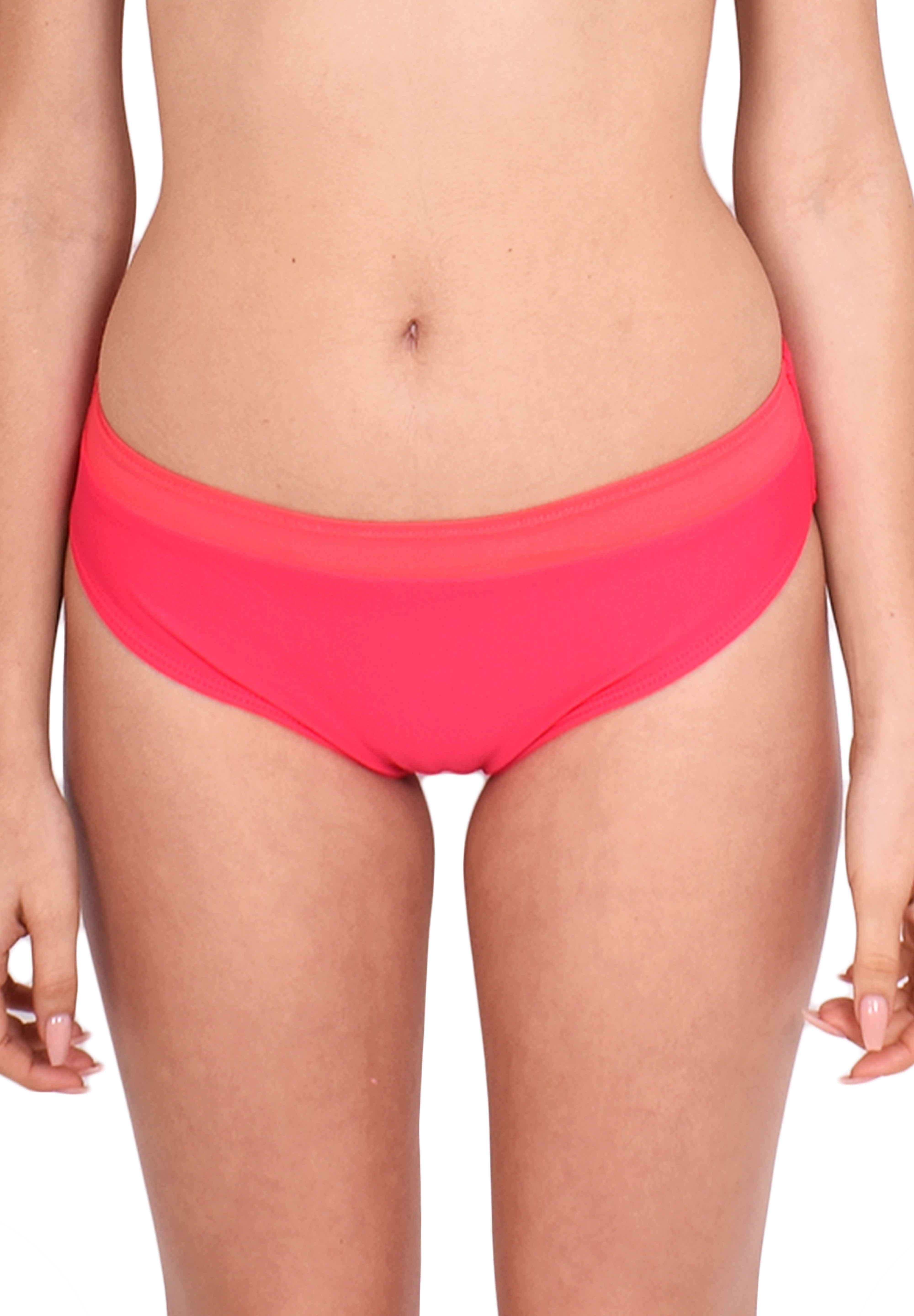 Bikini briefs with watermelon transparency 