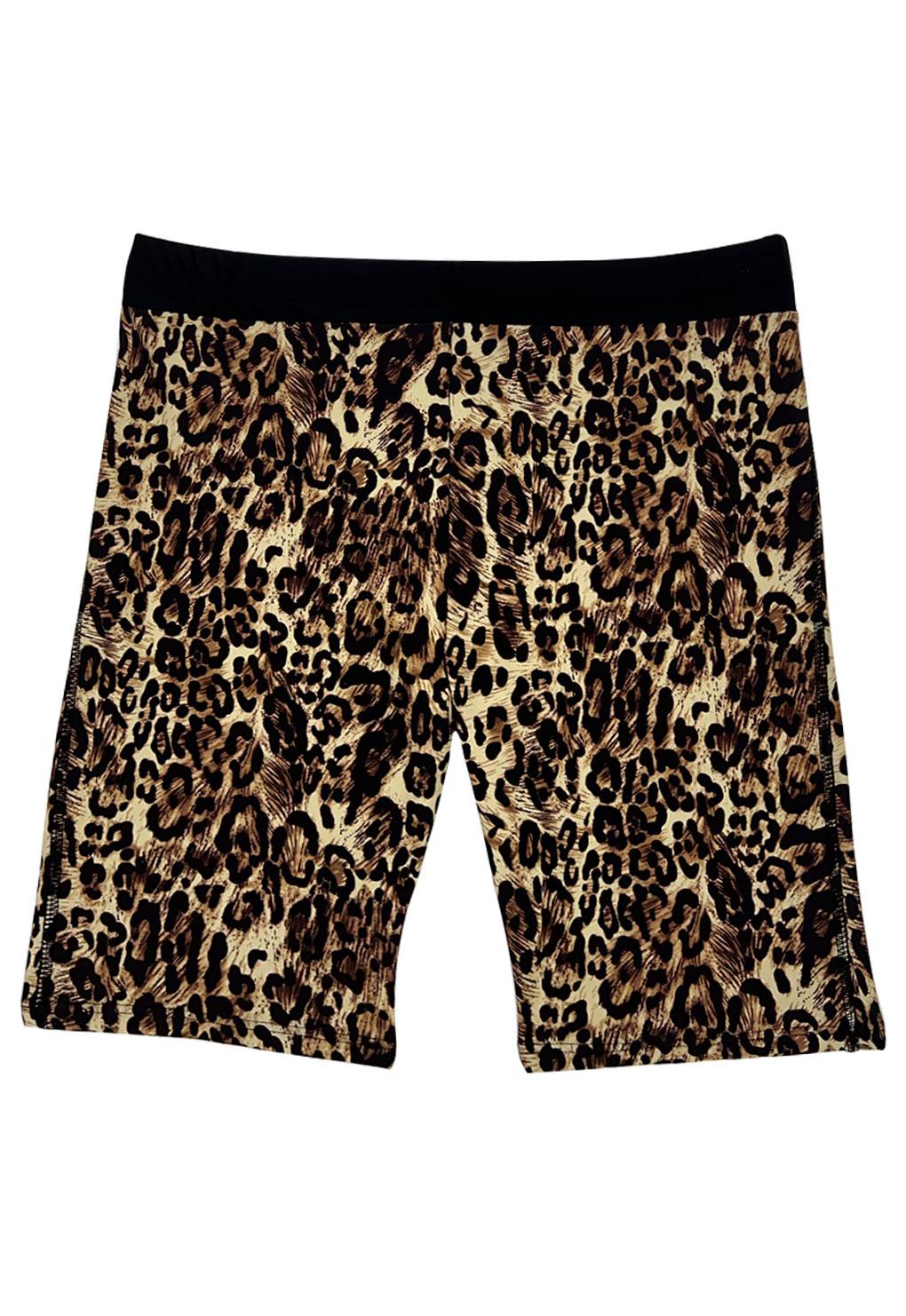 Calza biker animal print