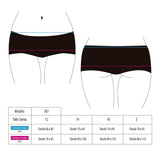 Short hot pant brasilero azul