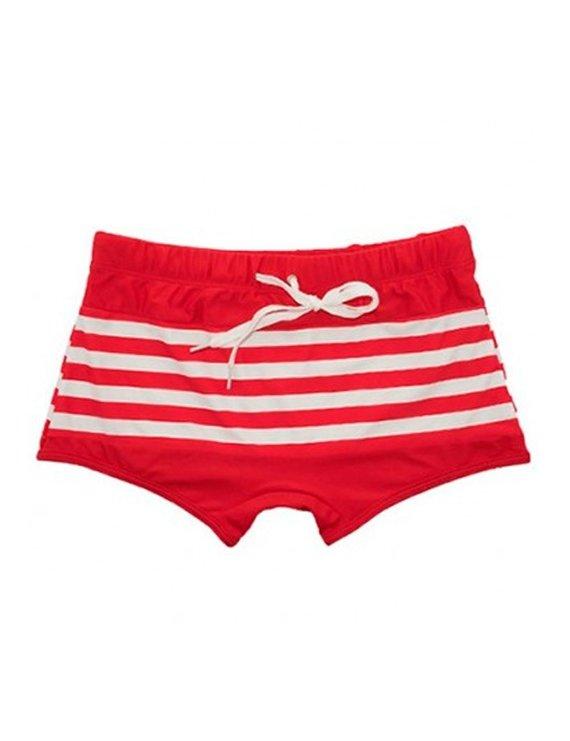 Men's red printed boxer shorts 