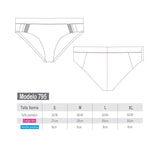 Black swimsuit for men