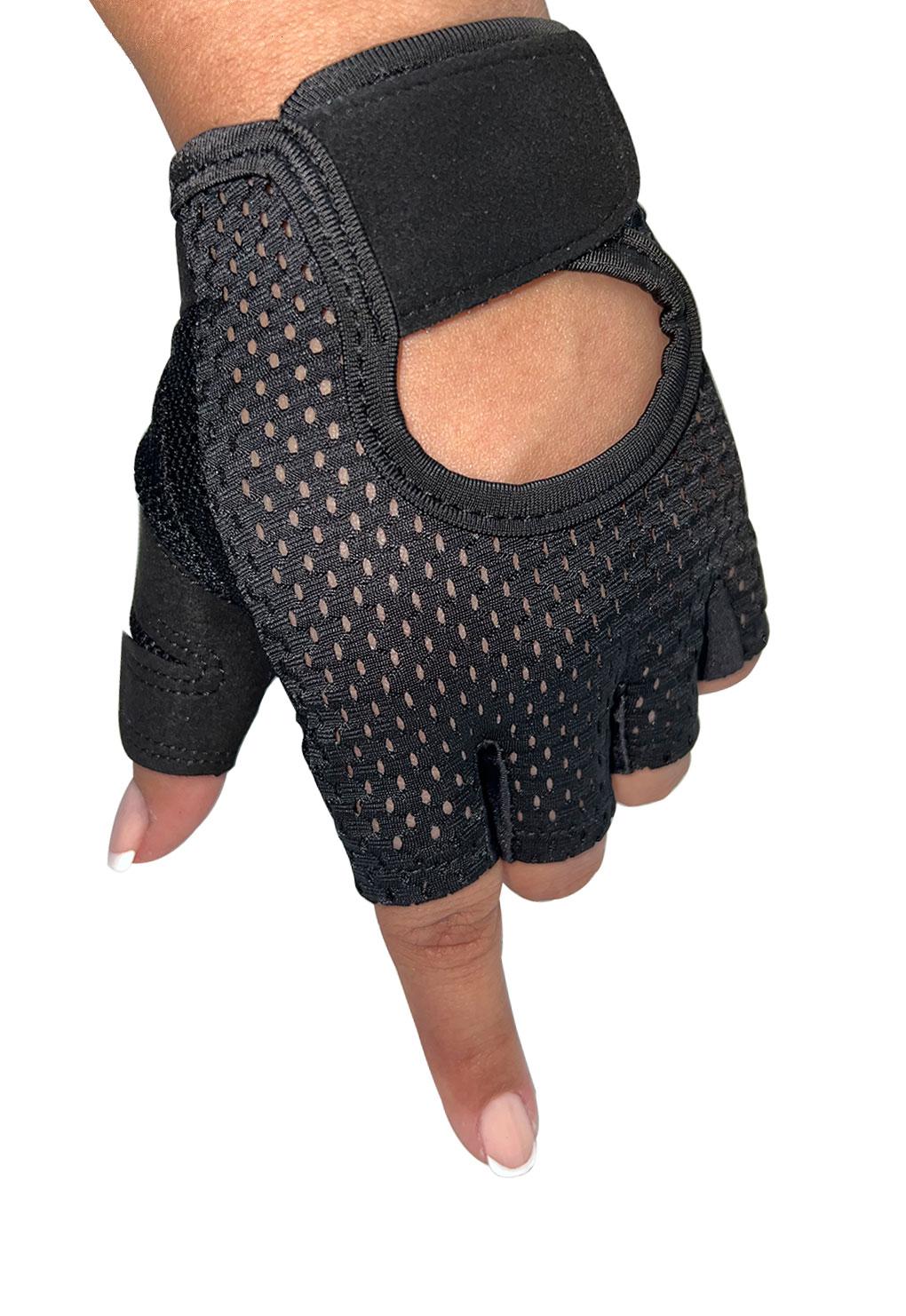 Guantes deportivos negros